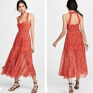 MARISSA WEBB Seraphina Print Dress 6